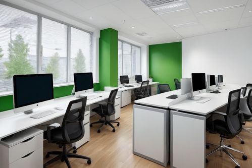 辦公空間辦公室室內設計效果圖攝影圖 攝影圖 下載至來源處